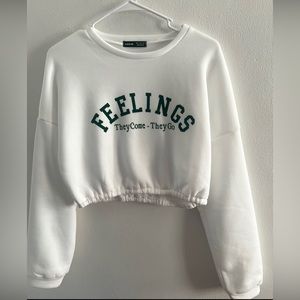 Shein Crop Sweater Size S